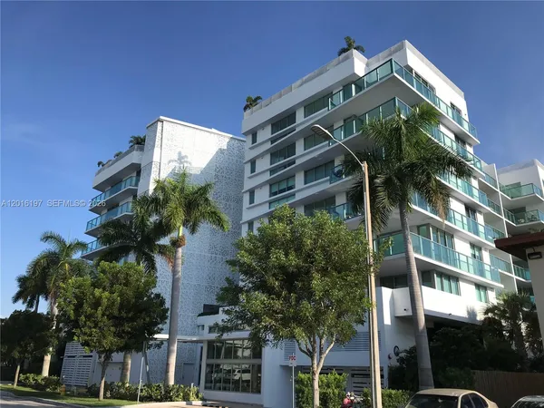 a front view of a building
