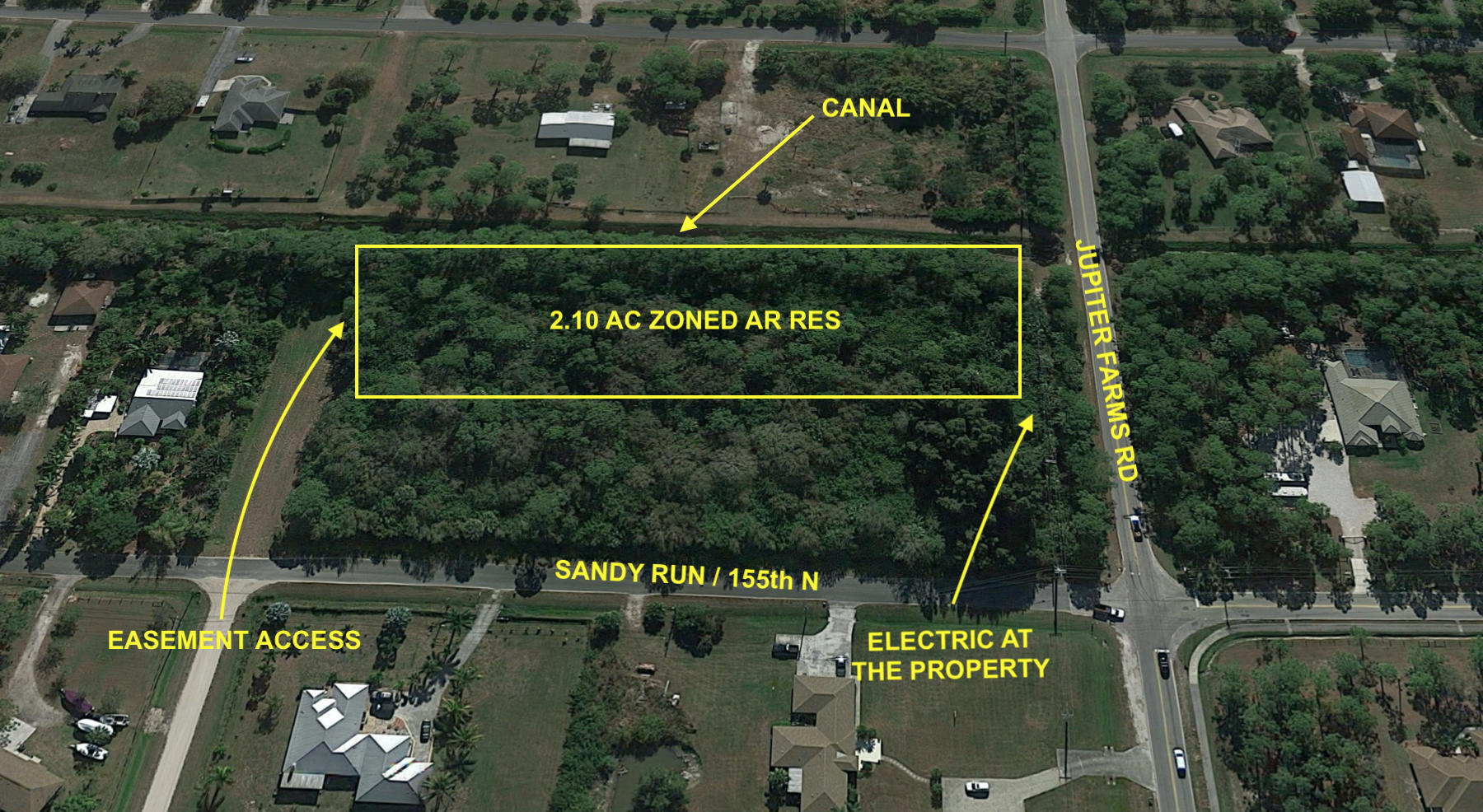 Tbd Sandy Run Road Jupiter, FL 33478 - Photo 5 of 26 SANDY RUN Aeiral View x