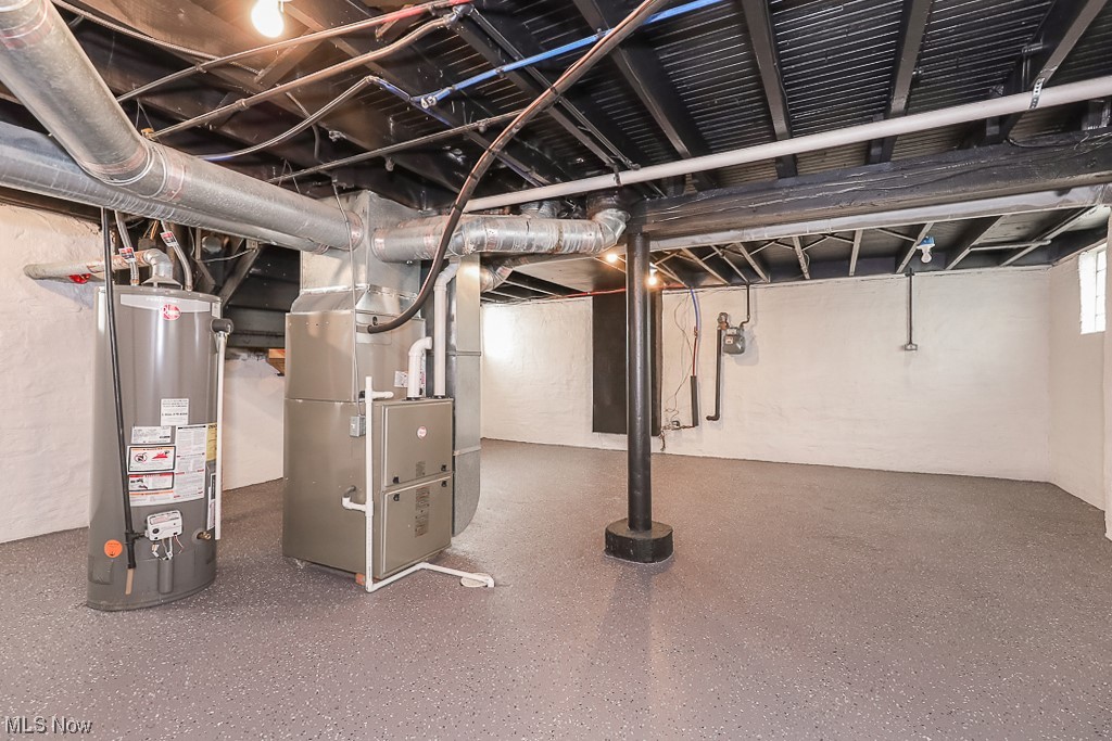 3787 Highland Road Cleveland, OH 44111 - Photo 20 of 26 Basement featuring gas water heater