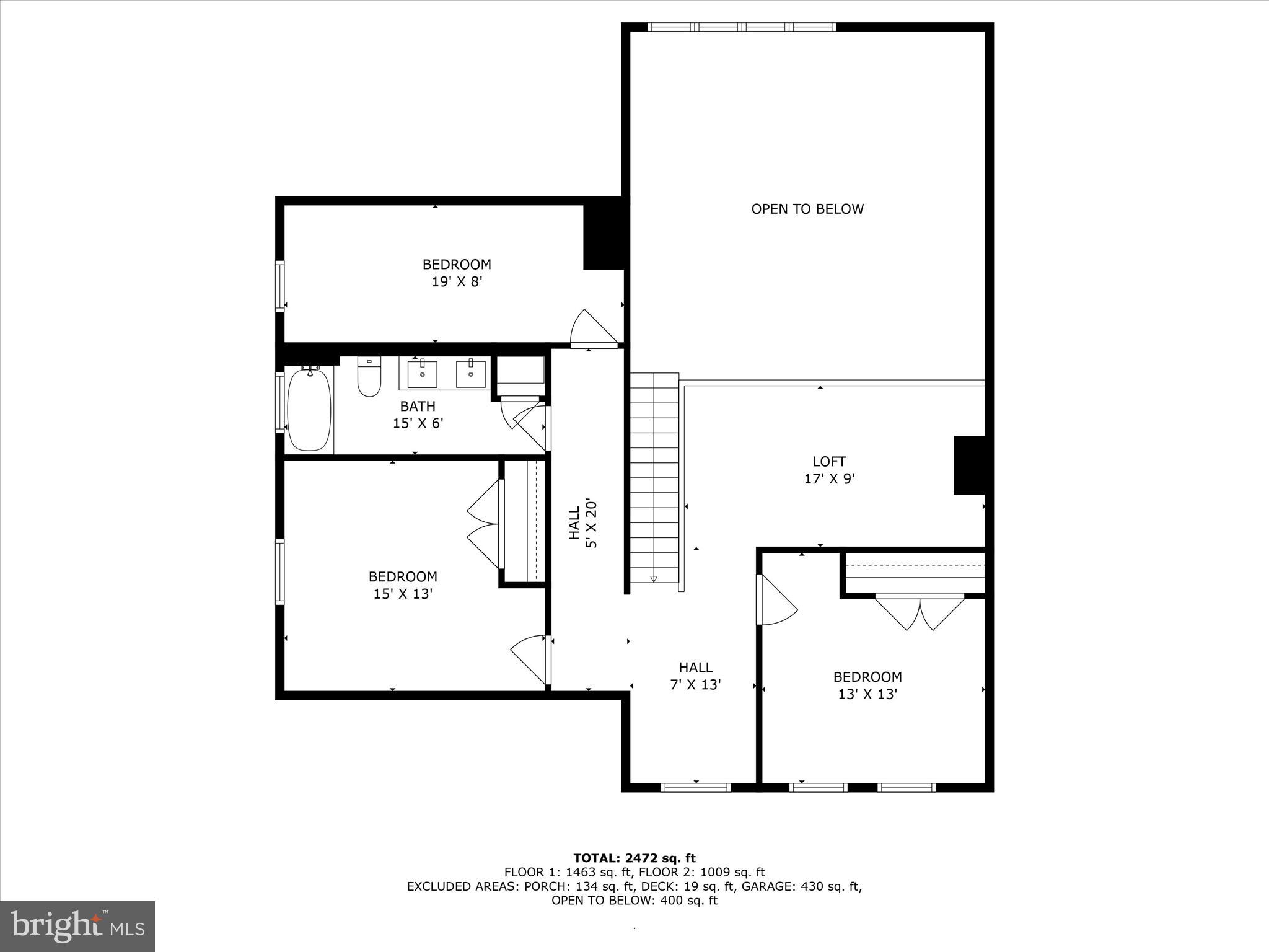 315 Valley Road Milton, DE 19968 - Photo 32 of 38 2nd level Floor Plan