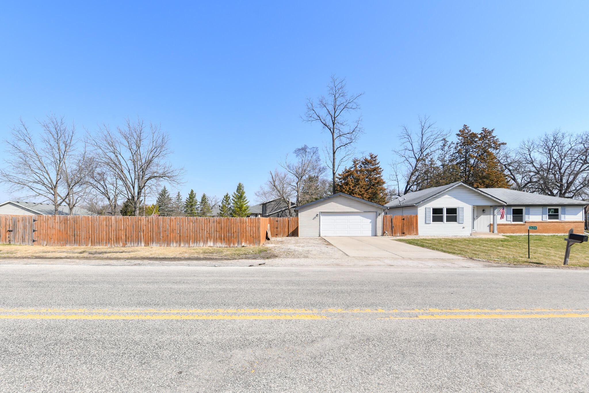 26314 Fries Lane Norway, WI 53185 - Photo 35 of 37 Charming Front Exterior