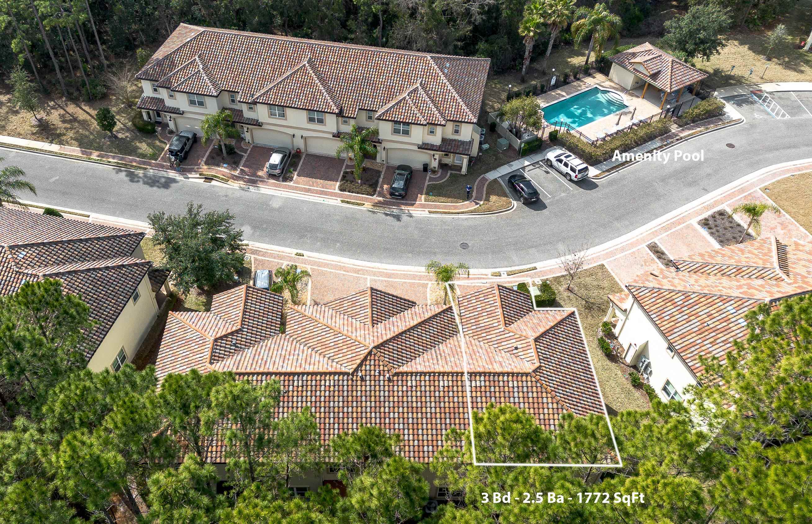 200 Grand Ravine Drive St. Augustine, FL 32086 - Photo 32 of 34 Drone / aerial view of a pool