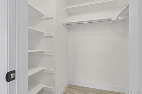 wooden floor in an empty room