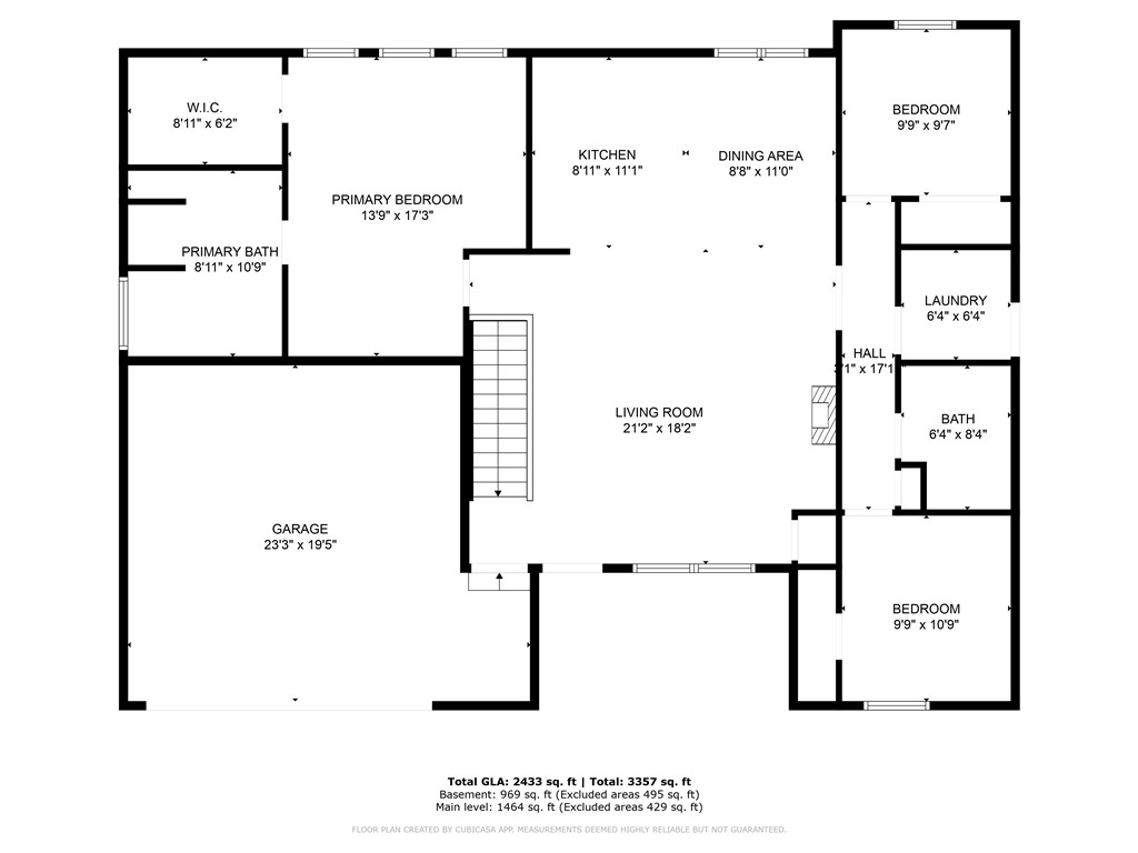 473 Johnson Road Central, SC 29630 - Photo 31 of 32 Main Level Floorplan