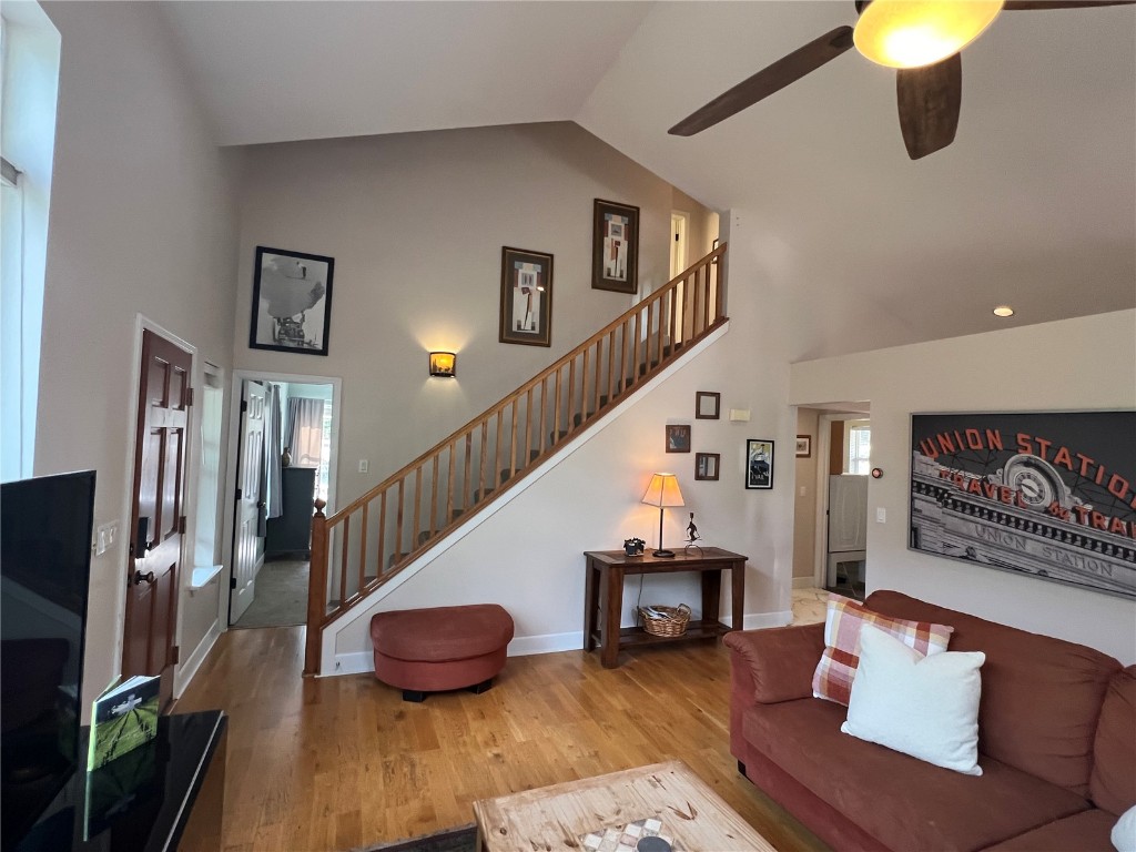 147 Blue Grouse Lane Silverthorne, CO 80498 - Photo 12 of 50 a living room with furniture and a flat screen tv