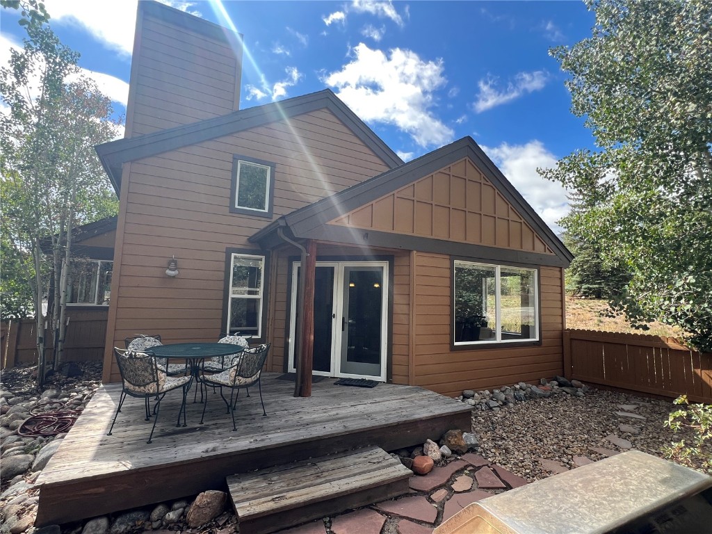 147 Blue Grouse Lane Silverthorne, CO 80498 - Photo 7 of 50 a view of a house with patio