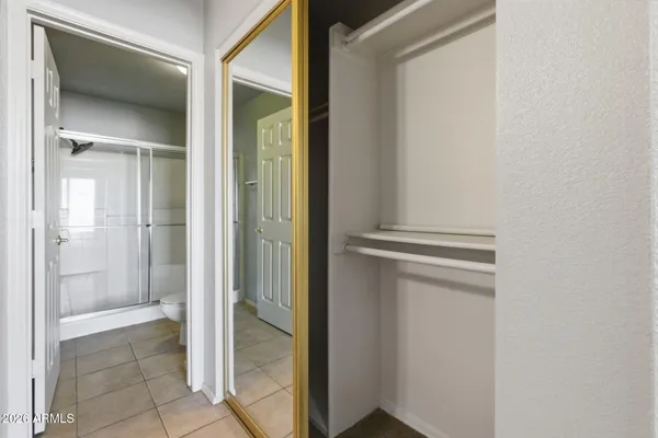 a view of bathroom with shower