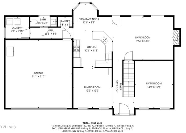 $609,000 | 616 Kings Ridge Drive, Blountville, TN 37617