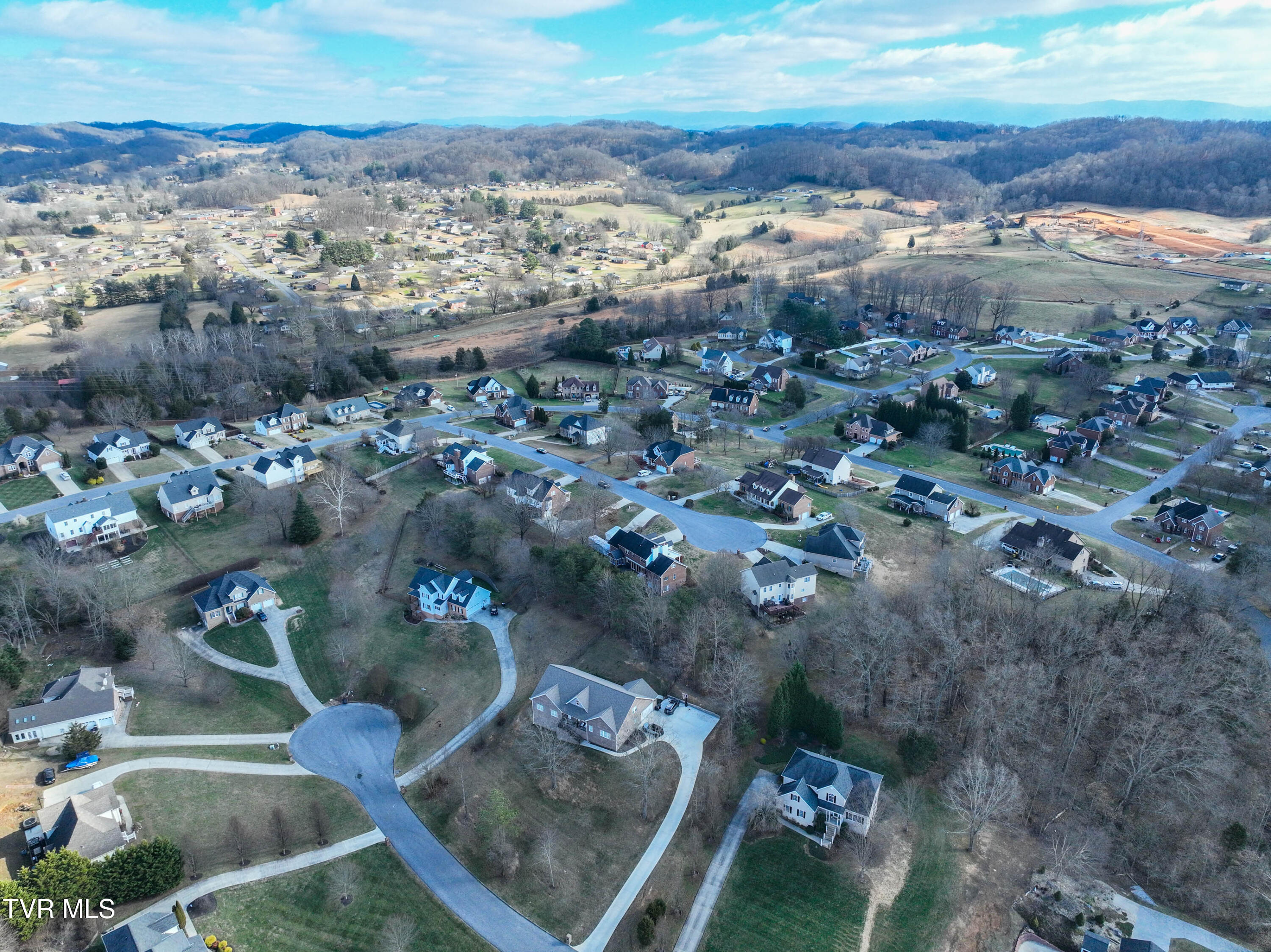 616 Kings Ridge Drive Blountville, TN 37617 - Photo 87 of 92 616 Kings Ridge Dr Drone PARKER-17