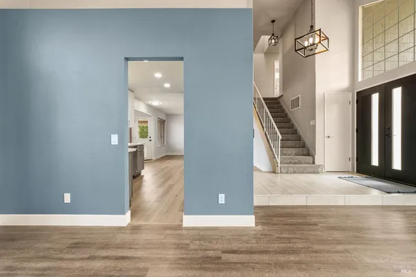 a view of an entryway