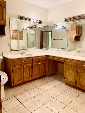 a view of a room with painted walls