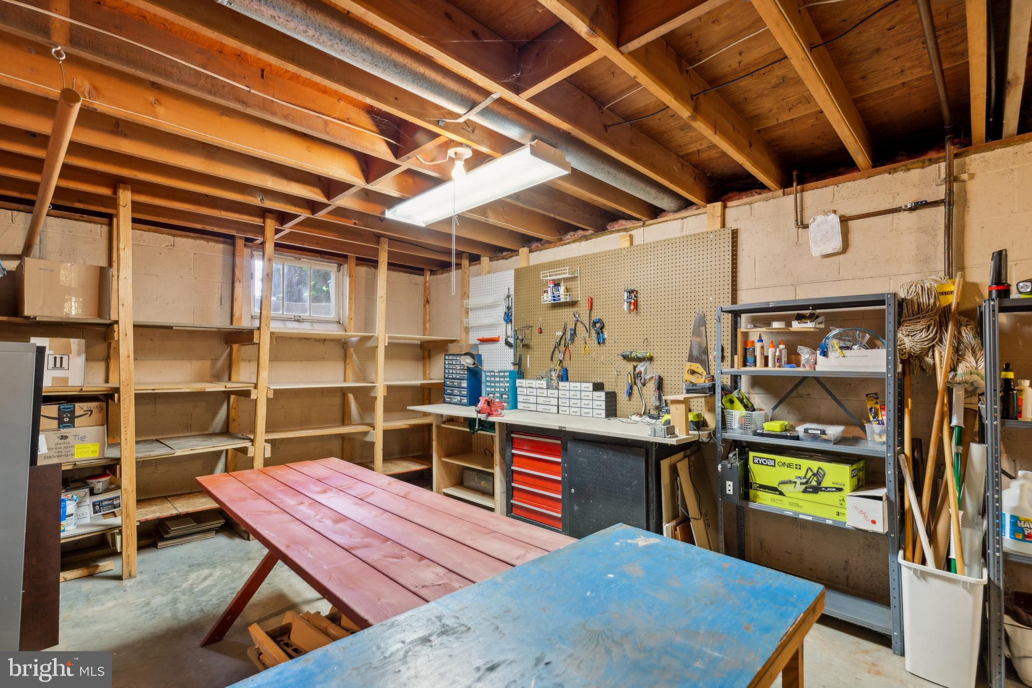 8631 Gateshead Road Alexandria, VA 22309 - Photo 26 of 37 Unfinished walk out basement