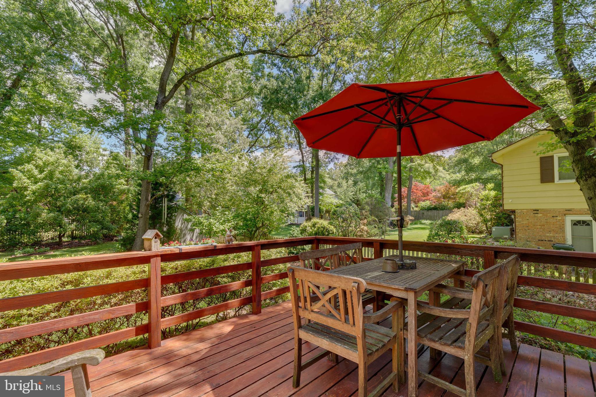 8631 Gateshead Road Alexandria, VA 22309 - Photo 27 of 37 Private deck