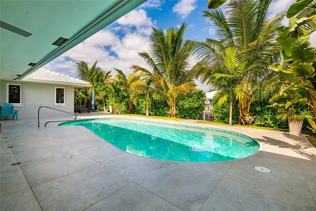 a view of outdoor space yard swimming pool