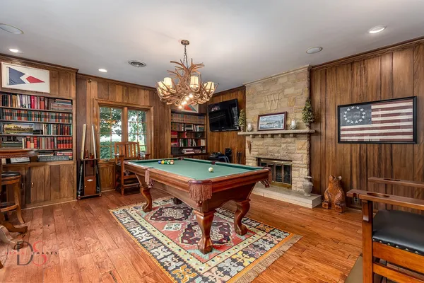 a view of outside area and lake view