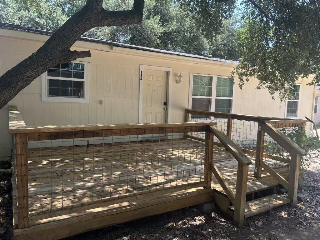 23393 Nameless Road, Unit 123 Leander, TX 78641 - Photo 4 of 15 a view of a house with backyard