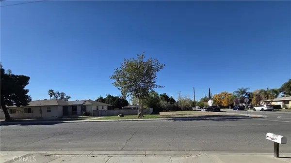 a view of a house with a street