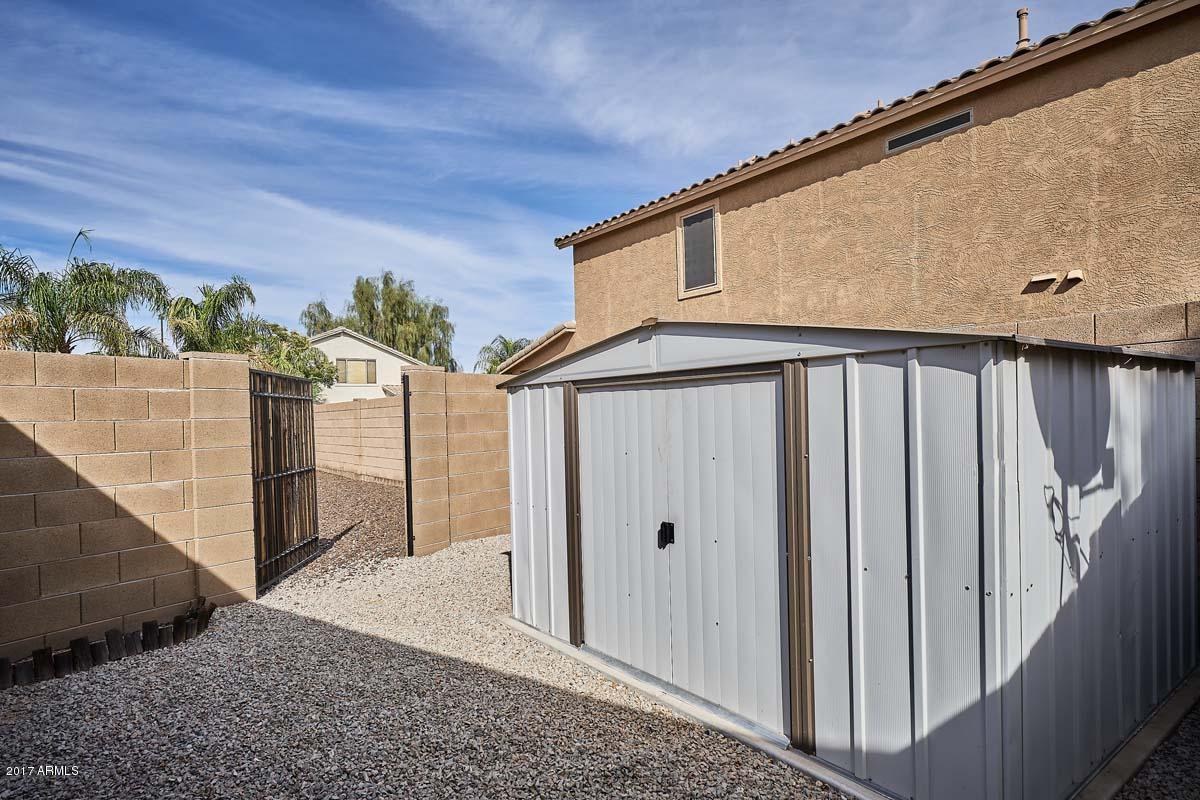 3276 East Attleboro Road Gilbert, AZ 85295 - Photo 36 of 40 Backyard-Storage Shed
