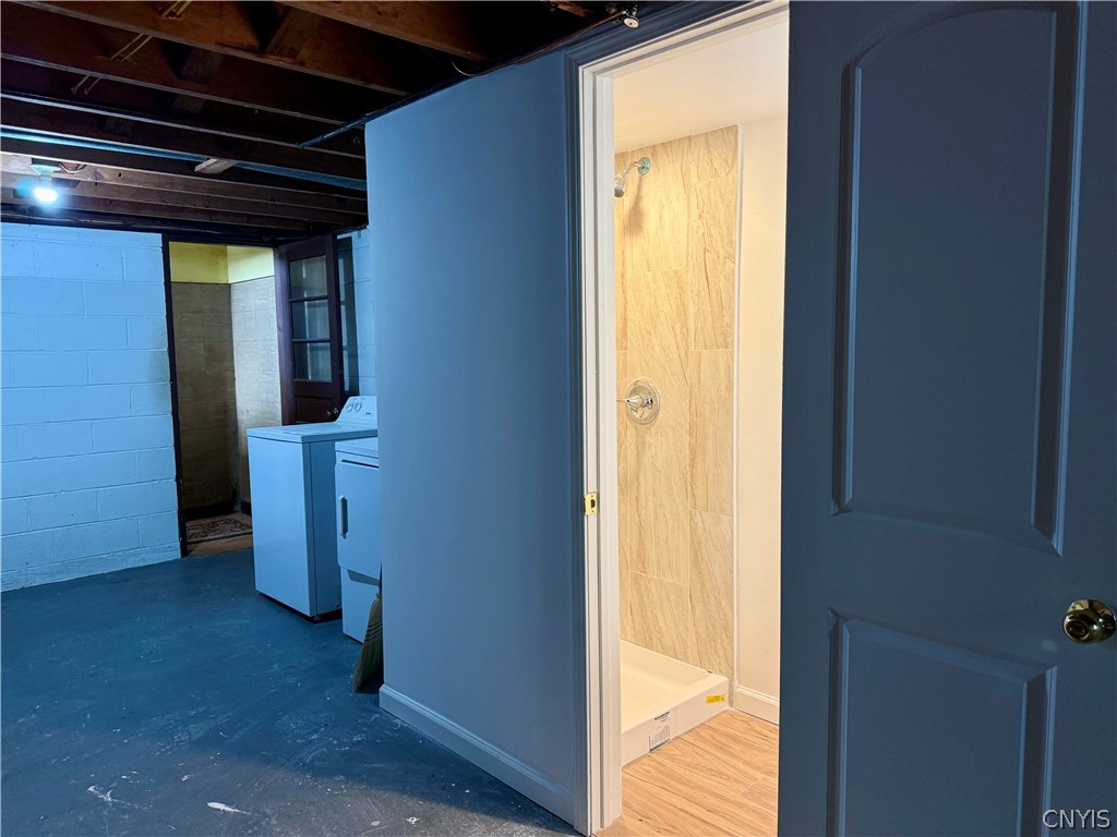 7928 Morgan Road Clay, NY 13090 - Photo 27 of 39 Brand new bathroom in basement