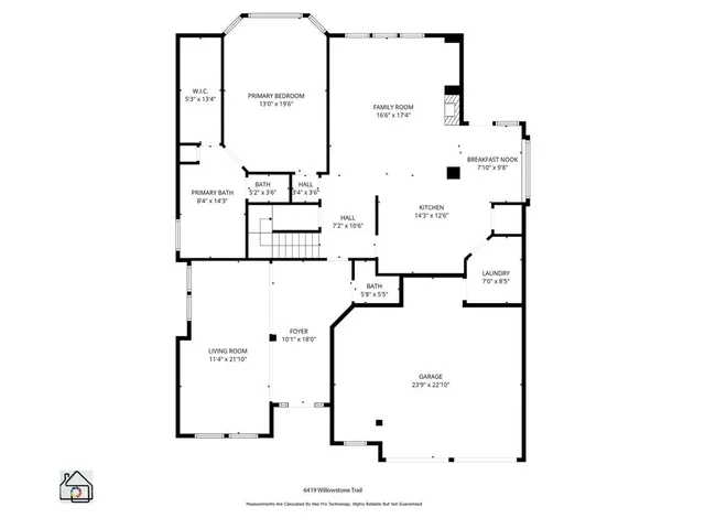 $425,000 | 6419 Willowstone Trail, Arlington, TX 76018