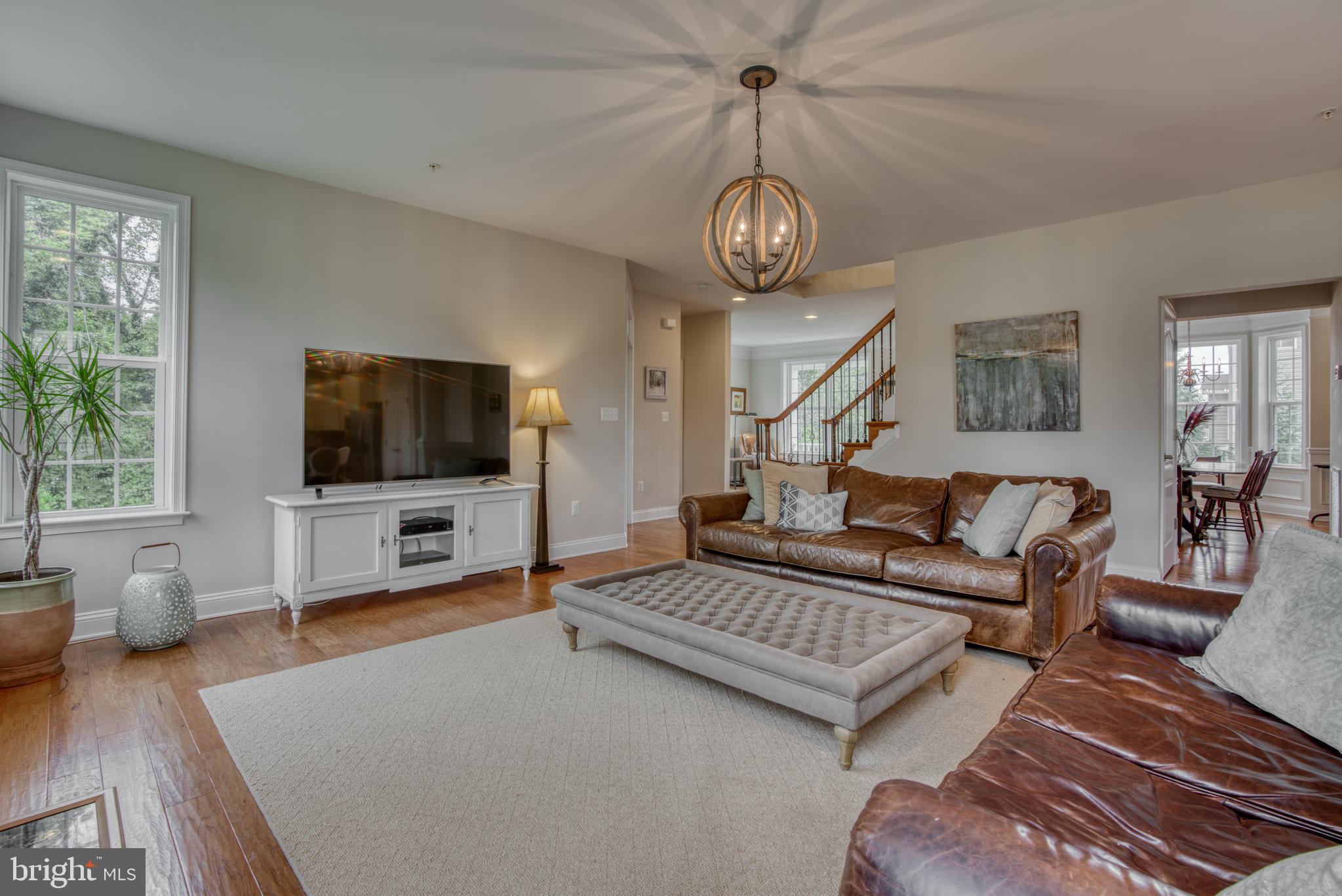2344 Sweet Meadow Road Baltimore, MD 21209 - Photo 24 of 76 a living room with furniture and a flat screen tv
