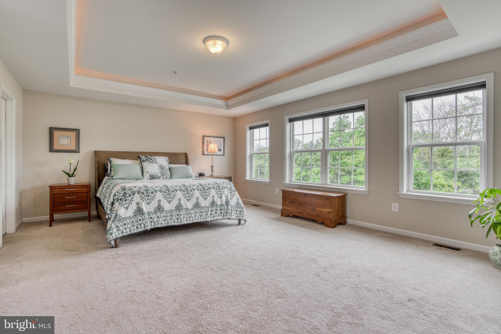 2344 Sweet Meadow Road Baltimore, MD 21209 - Photo 53 of 76 a bedroom with a bed and a large window