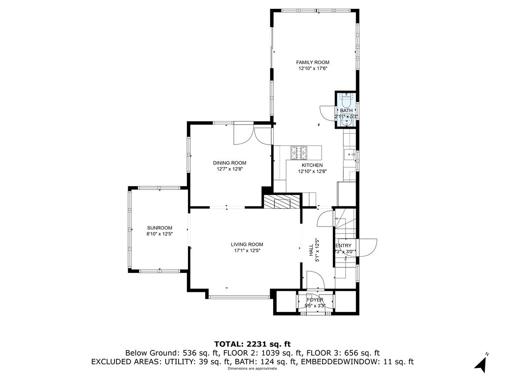 6 Stone Street Saugus, MA 01906 - Photo 37 of 39 a picture of a floor plan