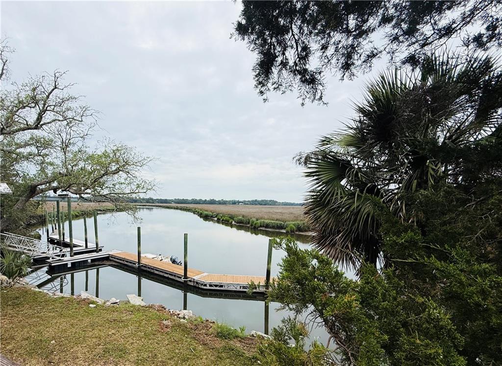 1525 Black Island Road Darien, GA 31305 - Photo 38 of 41 a view of a lake from a balcony