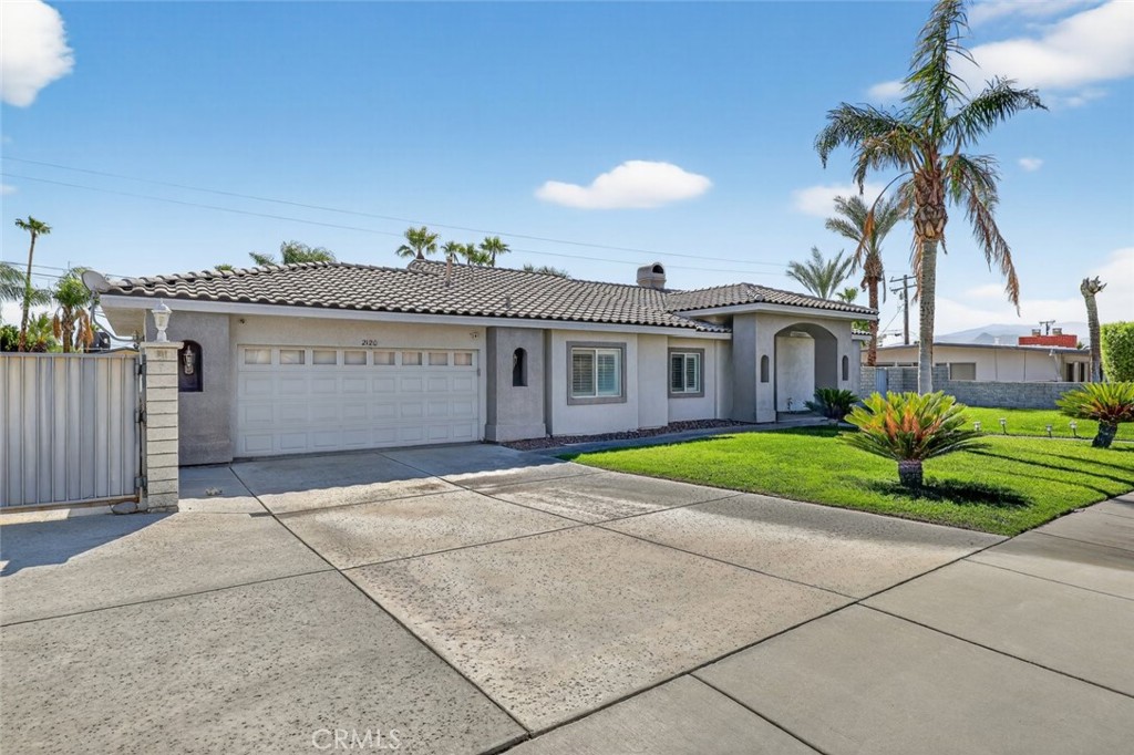 2120 West Nicola Road Palm Springs, CA 92262 - Photo 2 of 30 a view of house with outdoor space and entertaining space