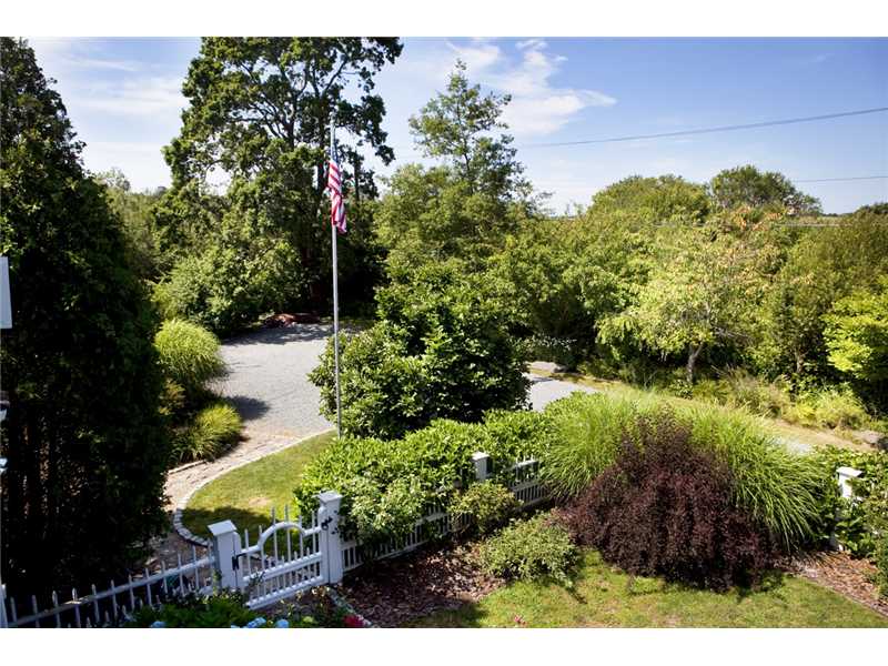 30 Moorland Road Newport, RI 02840 - Photo 14 of 20 View. View from Master Bedroom balcony of front yard.