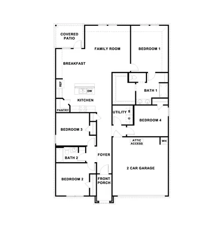 $320,190 | 129 Southridge Trail, Marble Falls, TX 78654