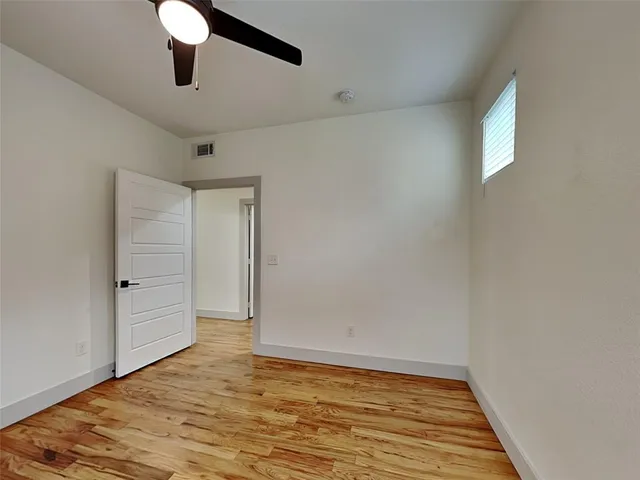 wooden floor in an empty room