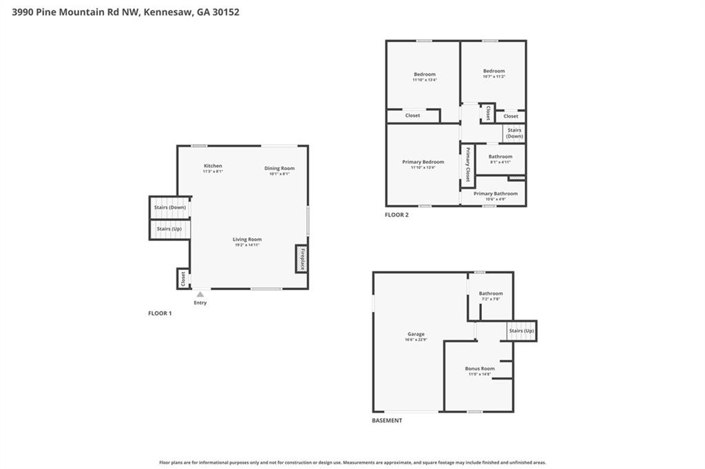 3990 Pine Mountain Road Northwest Kennesaw, GA 30152 - Photo 29 of 32 a picture of a wall with a white wall and a picture
