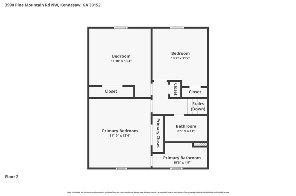 3990 Pine Mountain Road Northwest Kennesaw, GA 30152 - Photo 31 of 32 a picture of a floor plan