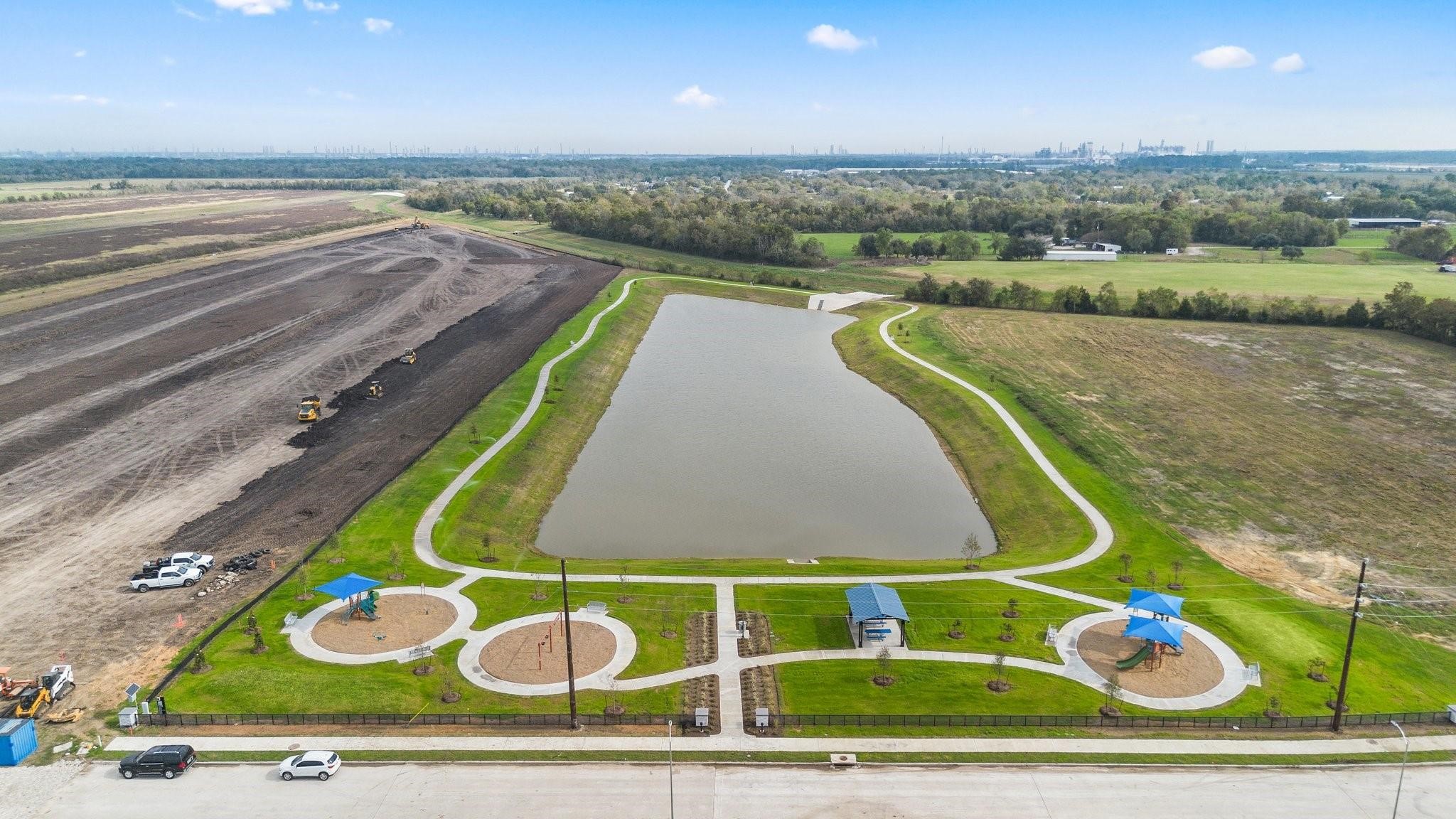9015 Cedar Cres Drive Baytown, TX 77521 - Photo 25 of 26 an aerial view of swimming pool