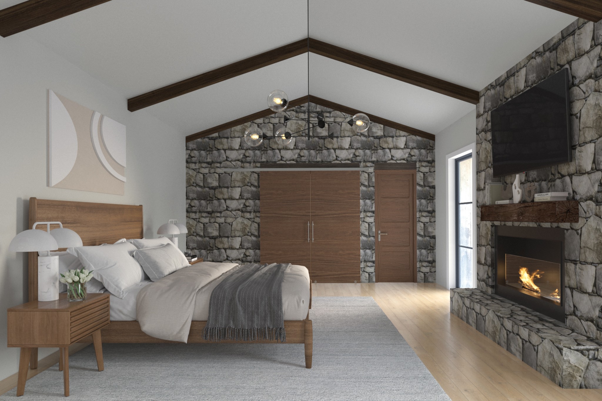 3235 Boyd Mill Pike Franklin, TN 37064 - Photo 11 of 68 a living room with furniture a fireplace and a flat screen tv