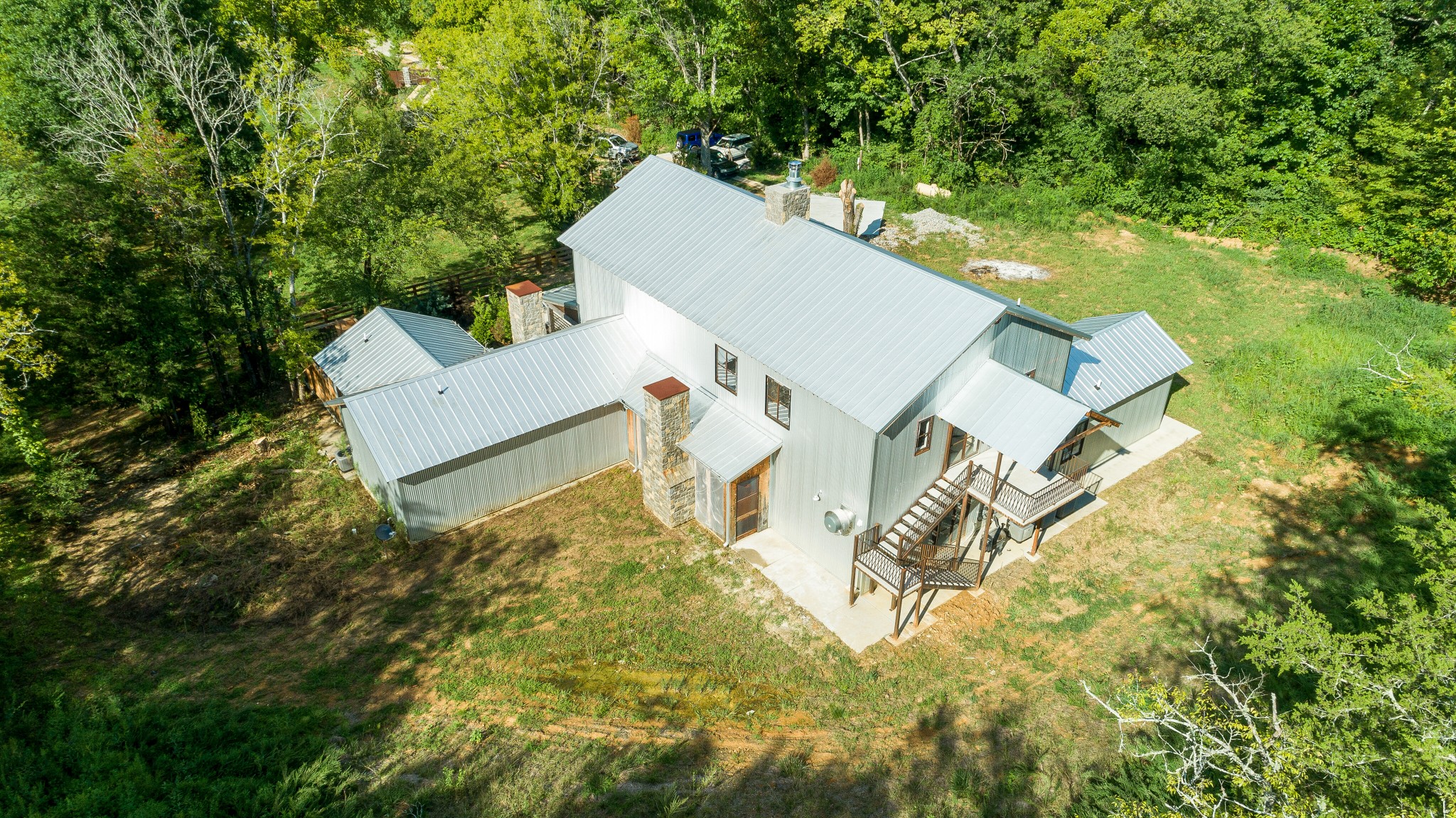 3235 Boyd Mill Pike Franklin, TN 37064 - Photo 42 of 68 an aerial view of residential house with an outdoor space and seating area