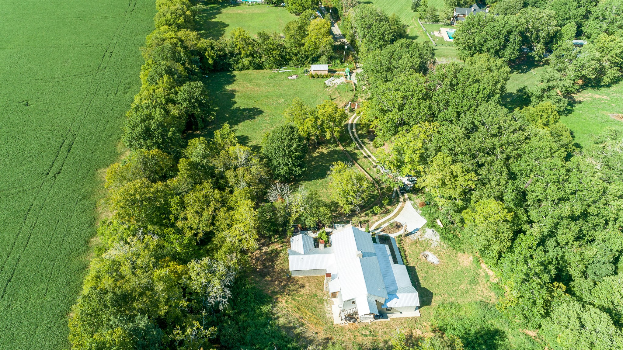 3235 Boyd Mill Pike Franklin, TN 37064 - Photo 48 of 68 a view of a yard with plants and large trees