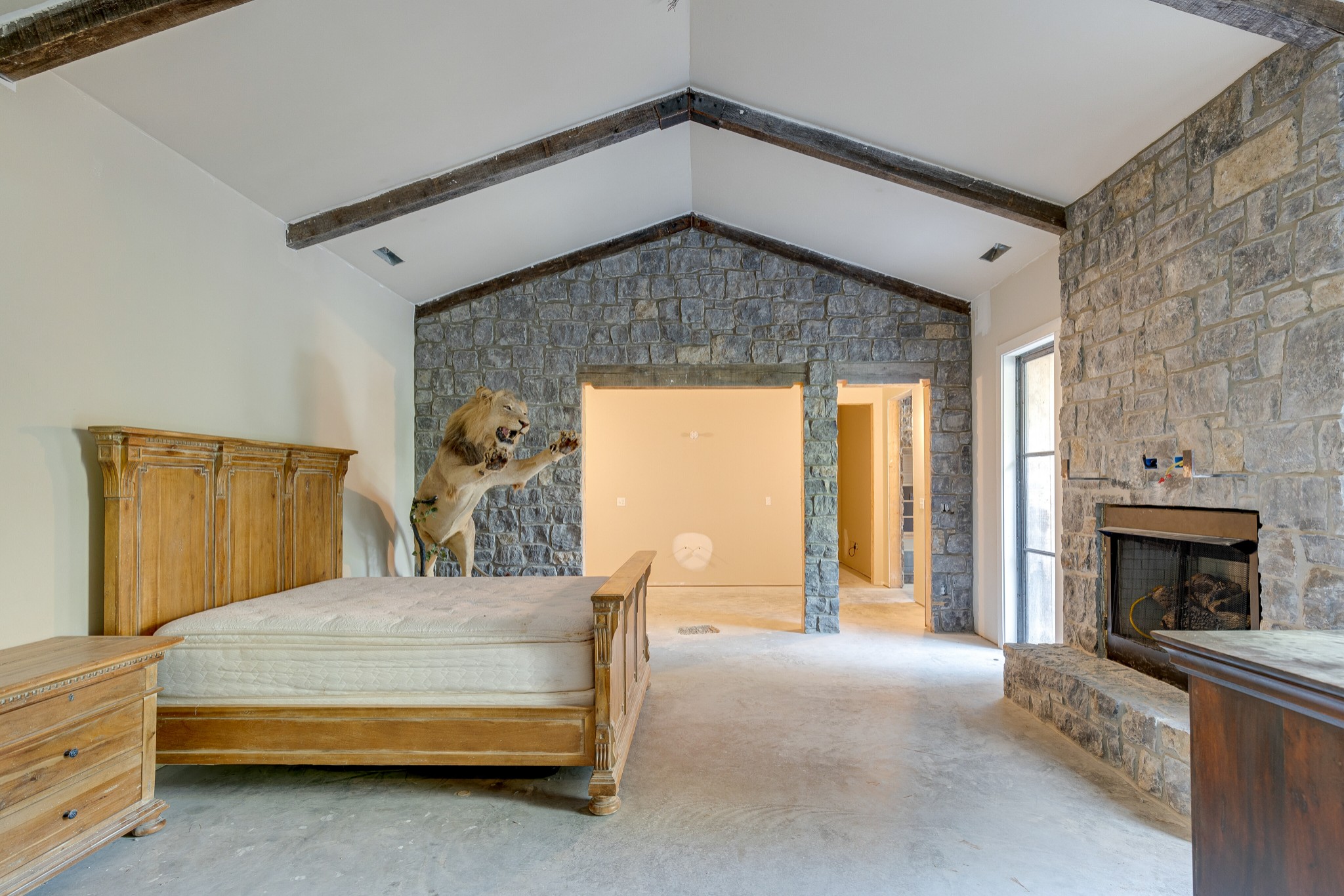 3235 Boyd Mill Pike Franklin, TN 37064 - Photo 10 of 68 a bedroom with a bed and a fireplace