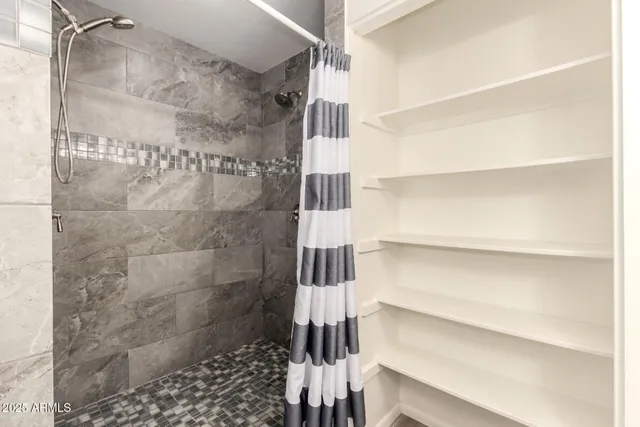 a close up of a white marble wall