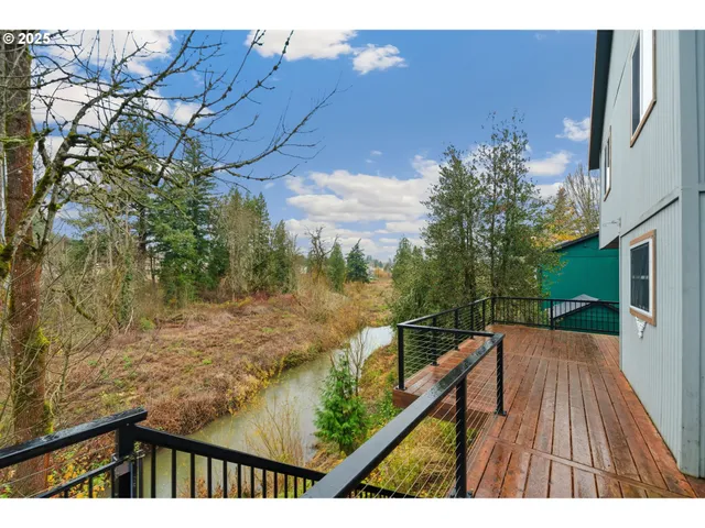 a view of outdoor space with deck