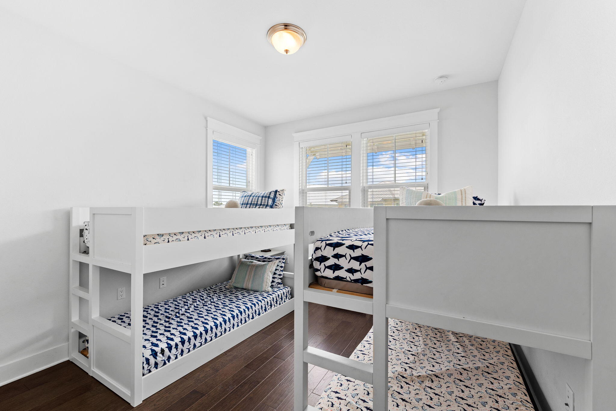 108 Gulfview Way Santa Rosa Beach, FL 32459 - Photo 30 of 51 a kitchen with stainless steel appliances kitchen island granite countertop a sink and cabinets