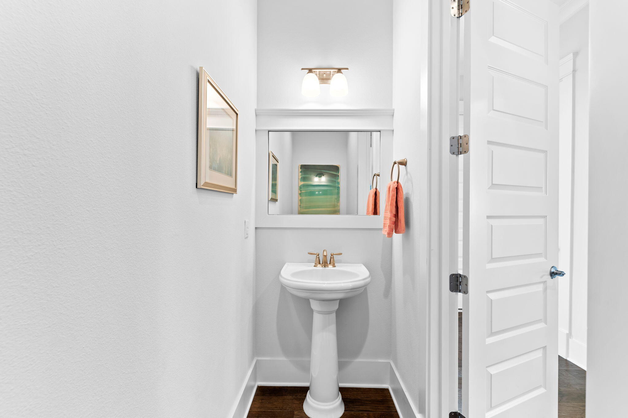108 Gulfview Way Santa Rosa Beach, FL 32459 - Photo 33 of 51 a bathroom with a sink and a mirror
