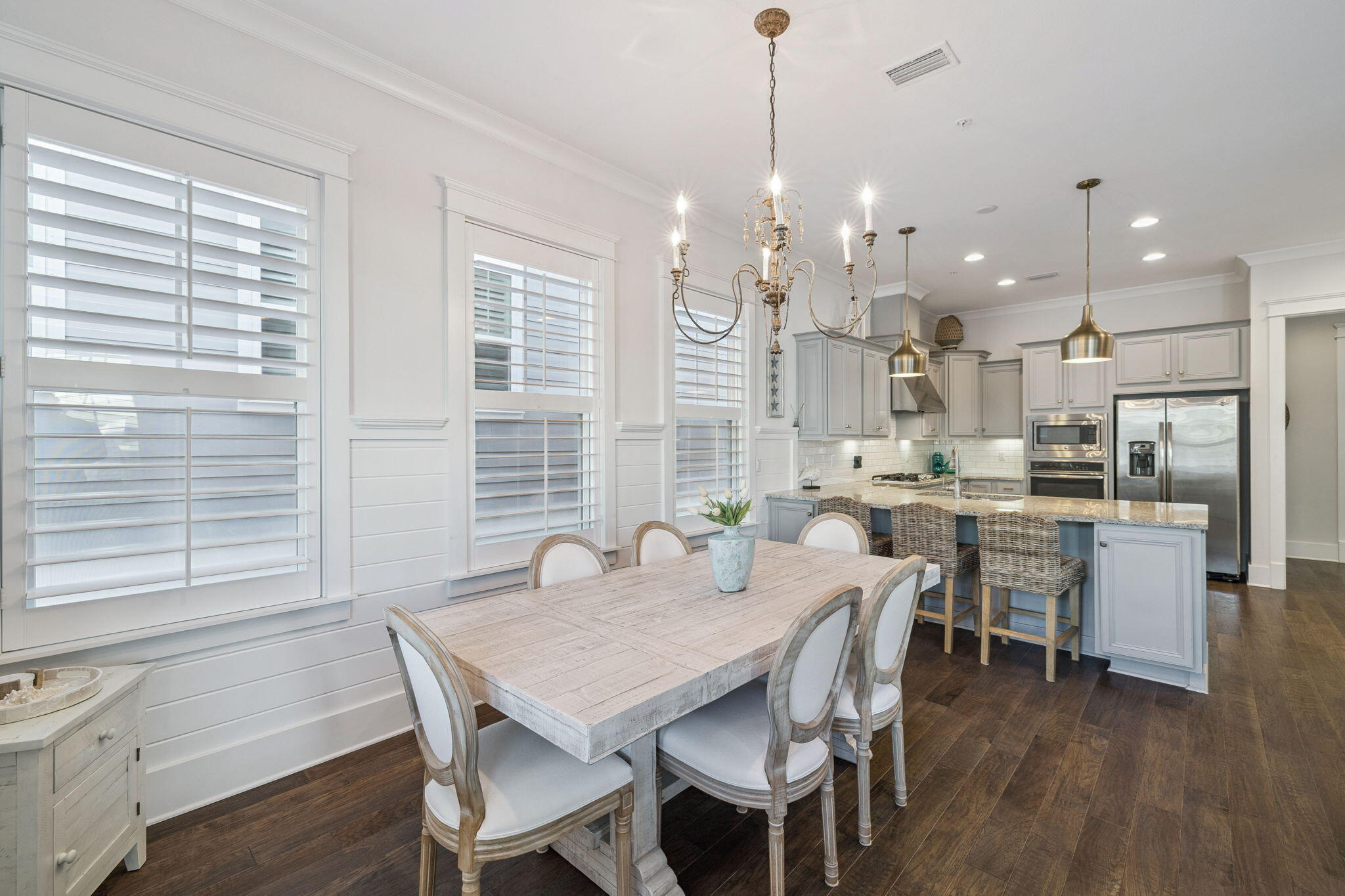 108 Gulfview Way Santa Rosa Beach, FL 32459 - Photo 7 of 51 a view of a dining room and livingroom view