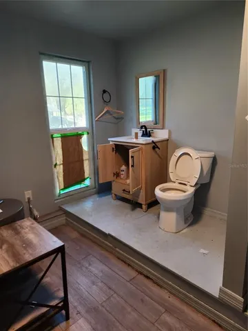 a bathroom with a sink