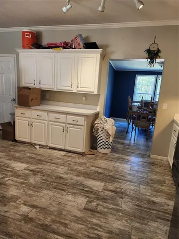 a room with storage and utility