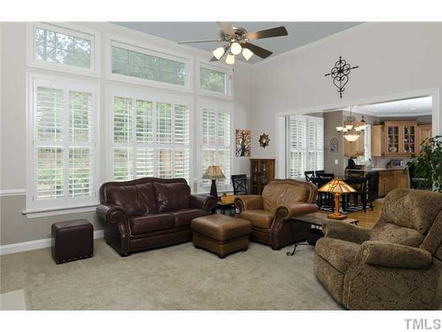 13136 Sargas Street Raleigh, NC 27614 - Photo 8 of 22 This open concept is hard to find and John Wieland...the award winner builder creates a home that is super functional and tastefully done Living Room