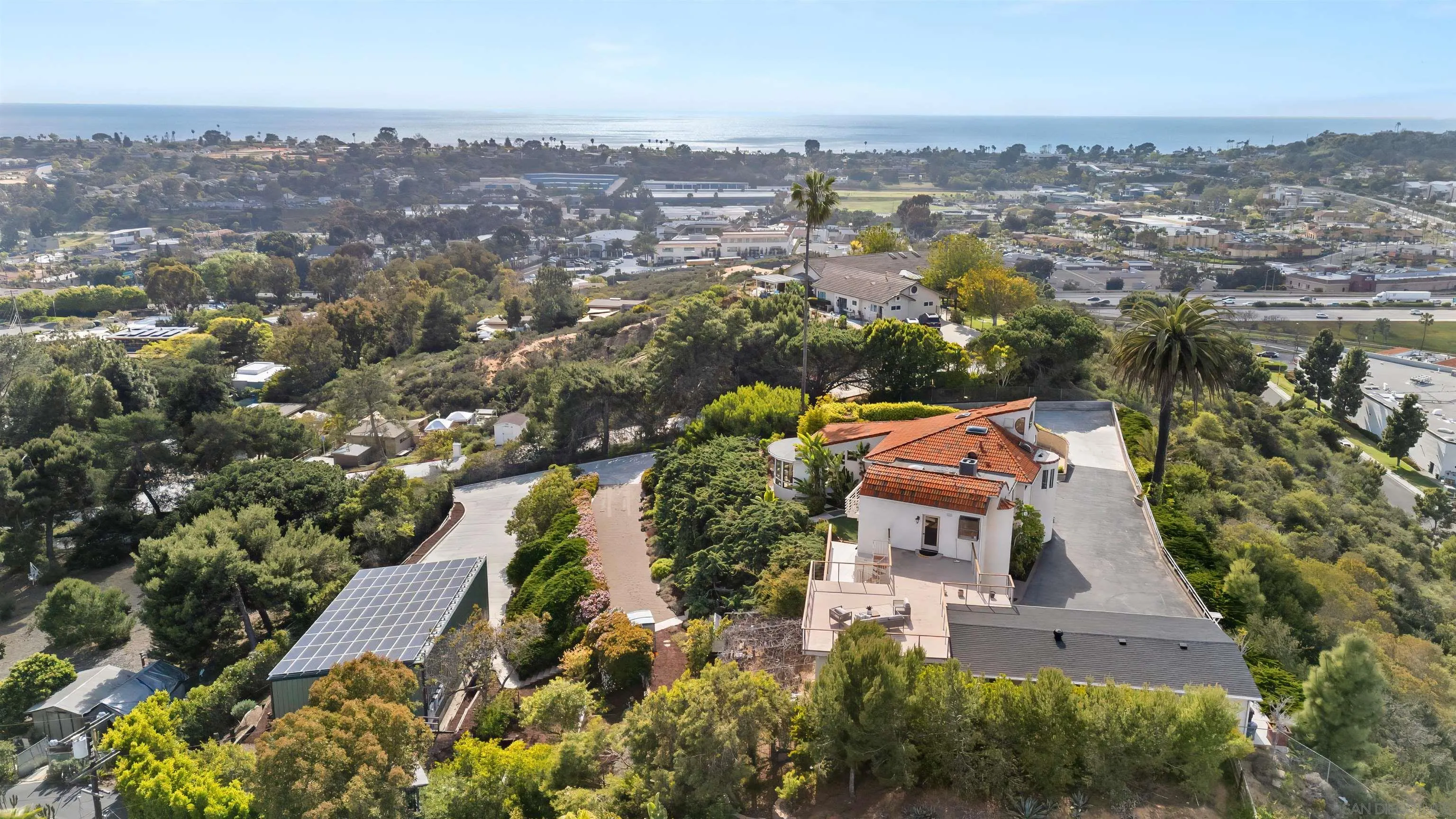 1050 Solana Drive Del Mar, CA 92014 - Photo 71 of 75 an aerial view of multiple houses with yard