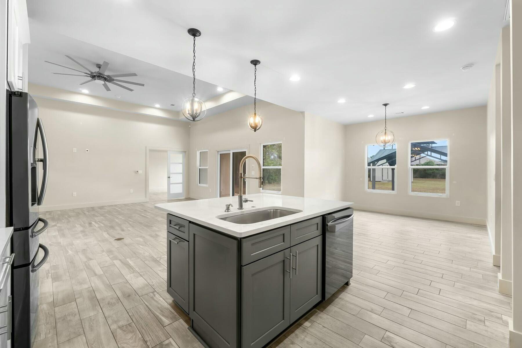 158 Driftwood Point Road Santa Rosa Beach, FL 32459 - Photo 5 of 24 a bathroom with a sink a vanity and a mirror