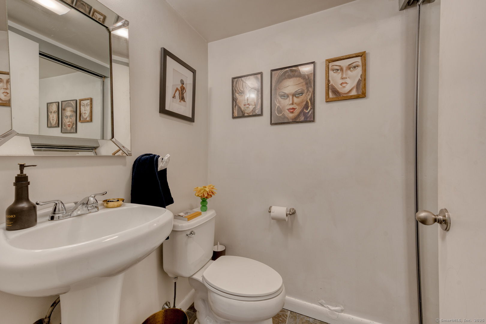 11 Day Road Cornwall, CT 06754 - Photo 31 of 40 a bathroom with a sink mirror and toilet